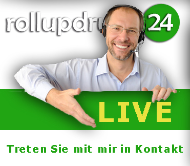 Persönliche Live Hilfe bei www.rollupdruck24.at